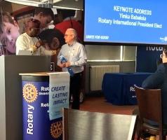 Business Meeting - District Governor's Visit with DG Mike Thorn